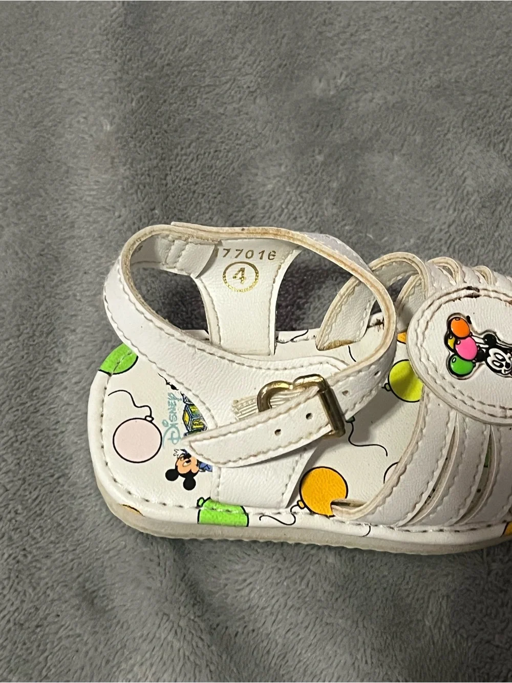 Vintage Disney Minnie Mouse Sandals Girls Size 4